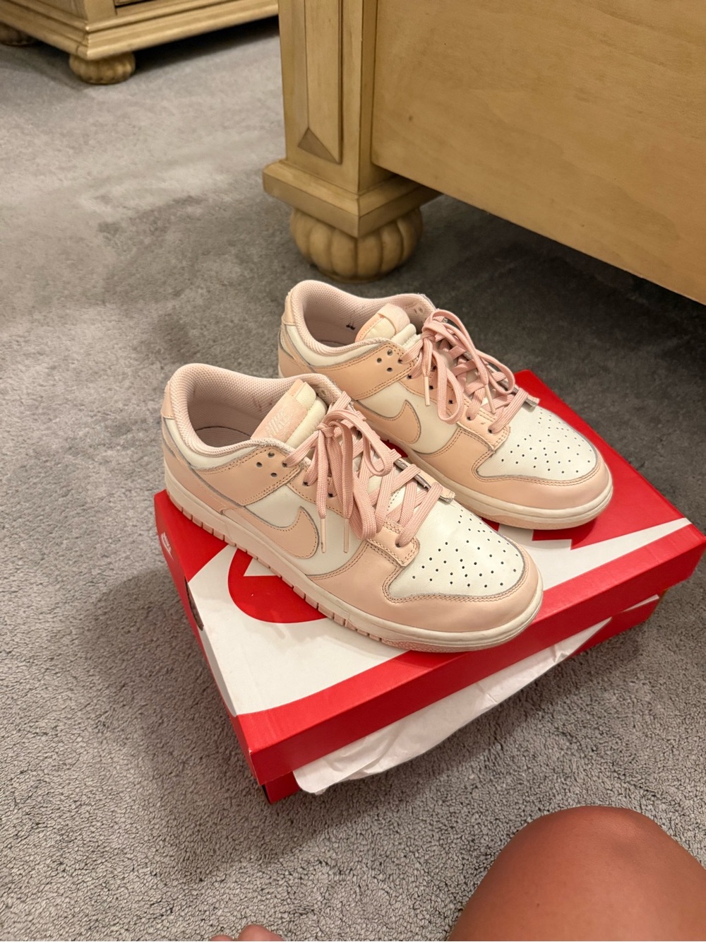Nike Women’s Low-Top Sneakers in PEARL